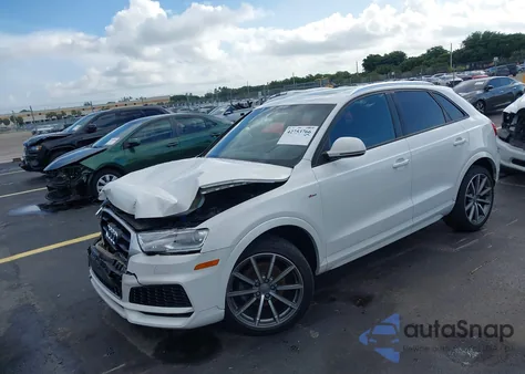 2018 Audi Q3 2.0T Premium/2.0T Sport Premium from USA, damaged, VIN WA1BCCFS2JR023653